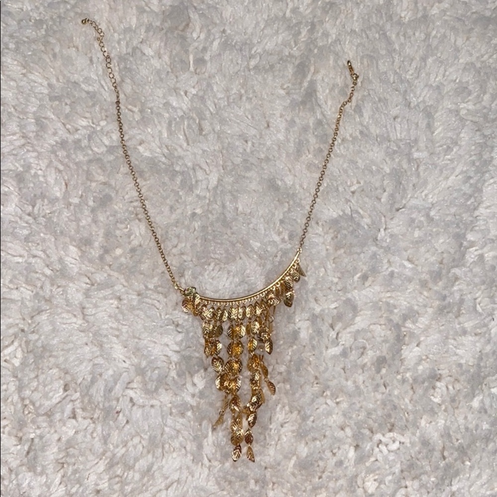 Gold Leaf Necklace